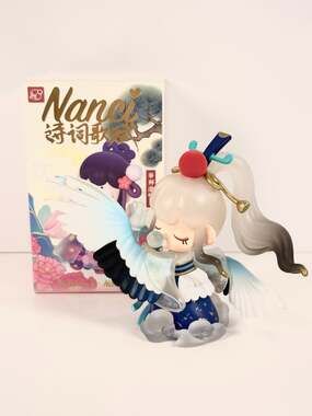 Rolife Nanci Chinese Poetry Crane in the Sky Figure Blind Box New Open Box
